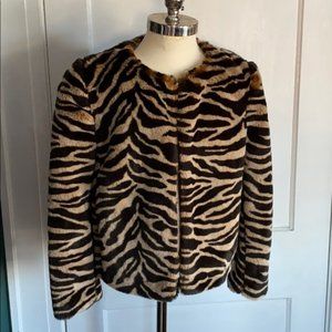 Banana Republic  Faux Fur Jacket